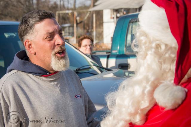 Santa Visits Lower Frederick Twp. - 12/21/2013